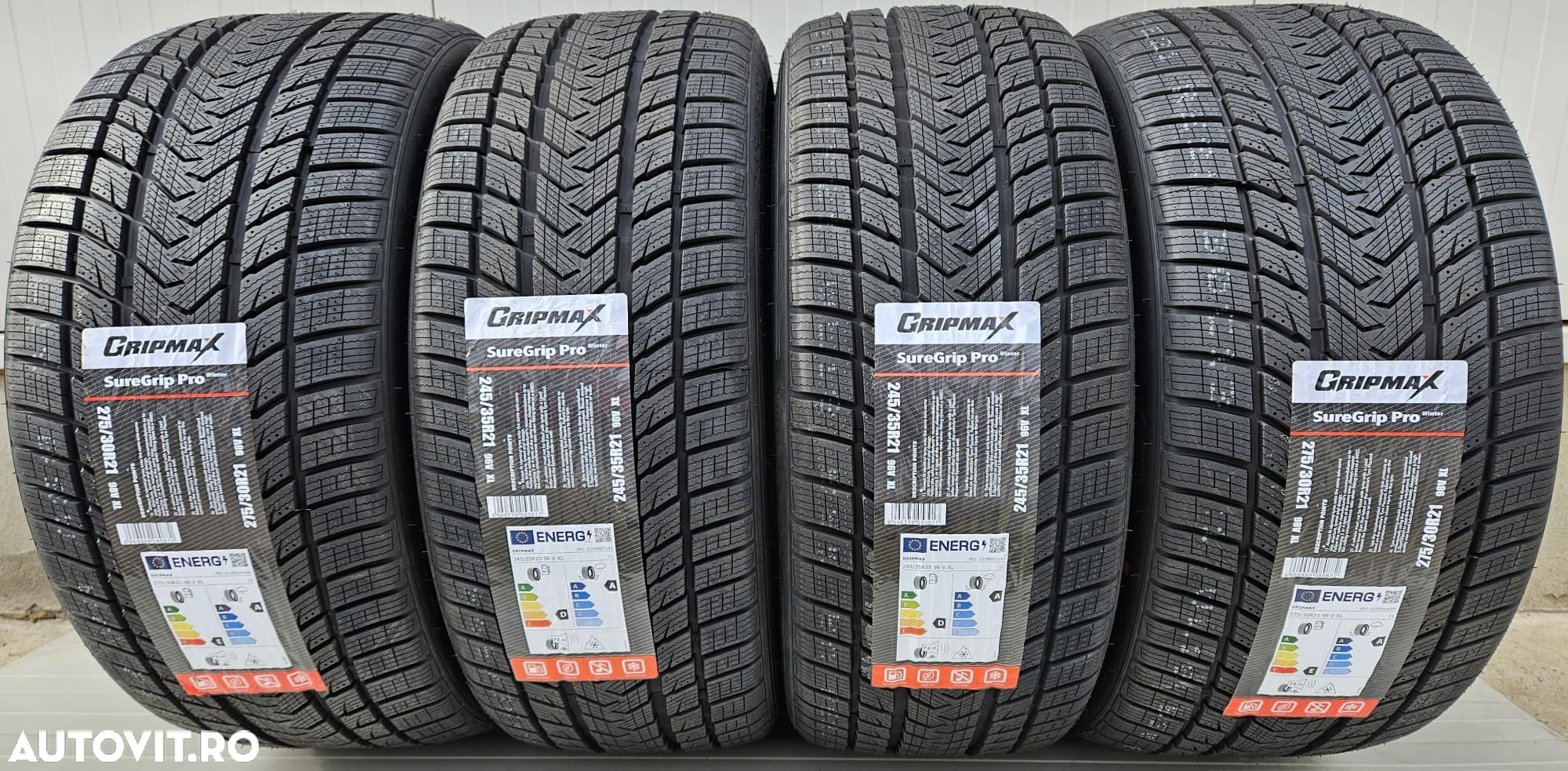 275/30 R21, 98V XL, GRIPMAX, Anvelope iarna M+S,Aderenta clasa A - 5