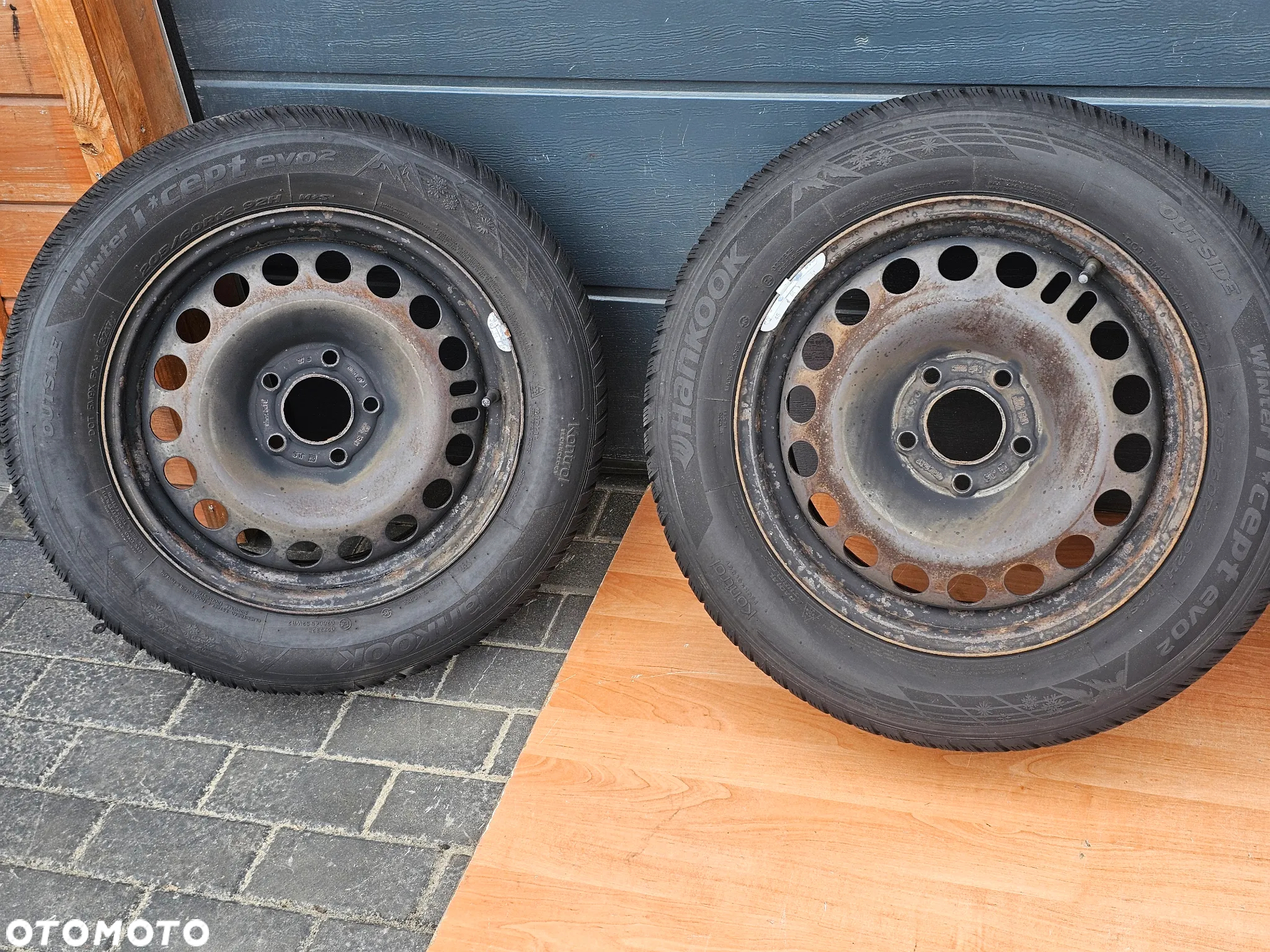 FELGI STALOWE OPONY ZIMOWE KOŁA OPEL ASTRA J K ZAFIRA C R 16 5x115 205/60/16 - 3