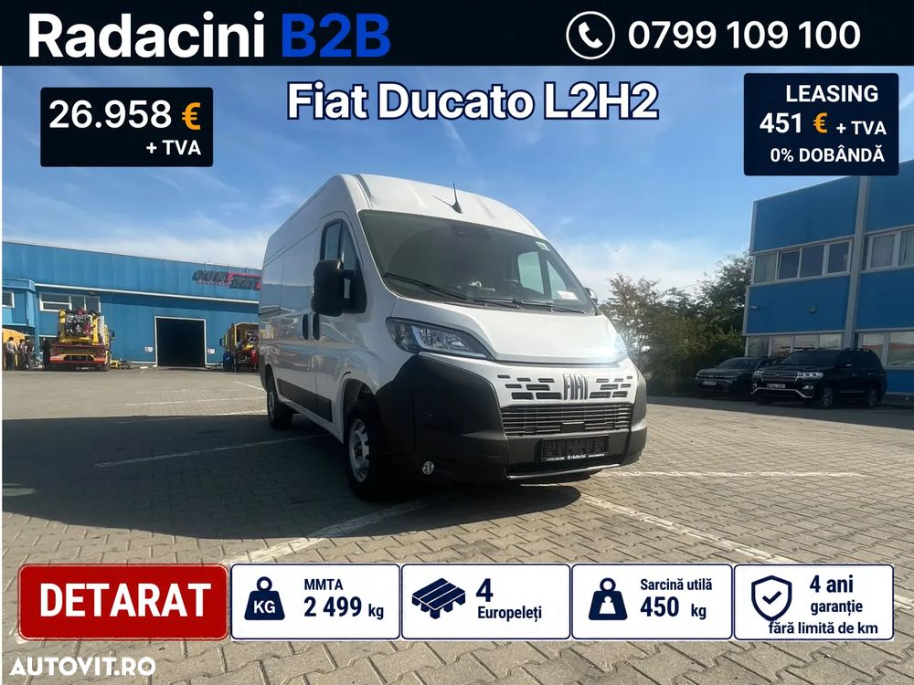 Fiat Ducato L2H2 DETARAT 2.499 kg - 12