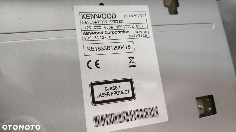 Stacja Multimedialna Nawigacja Radio Kenwood Dnx520Vbt Vw seat skoda - 5