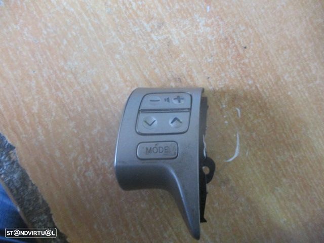 Interruptor Inter3846 TOYOTA AURIS 2008 2.0D4D BOTAO VOLANTE TOYOTA AURIS 1 FASE 1 2009 2.0 D4D 126CV 5P AZUL TOYOTA AURIS 1 FASE 1 2007 1.6I 125CV 5P PRETO - 1