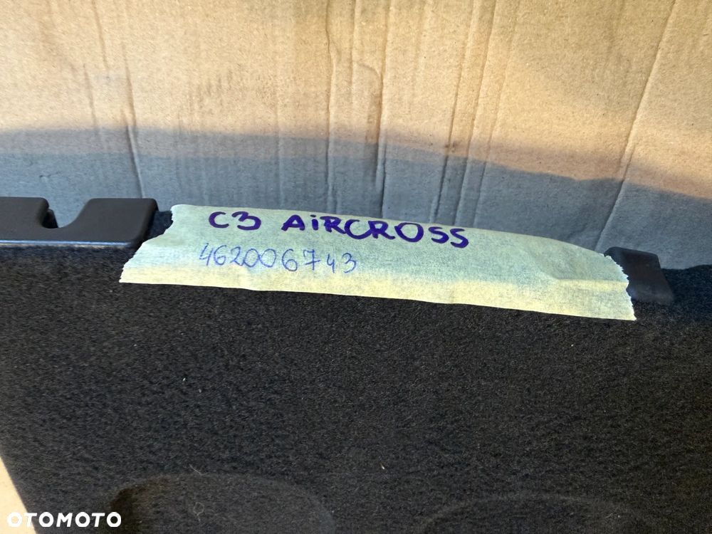 Półka bagażnika Citroen C3 AirCross 2017-2021r 462006743 OE - 6