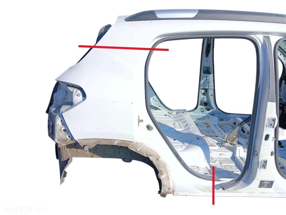 BŁOTNIK PRAWY TYŁ DACIA SPRING (2021-2024) 33kW 45KM - 1
