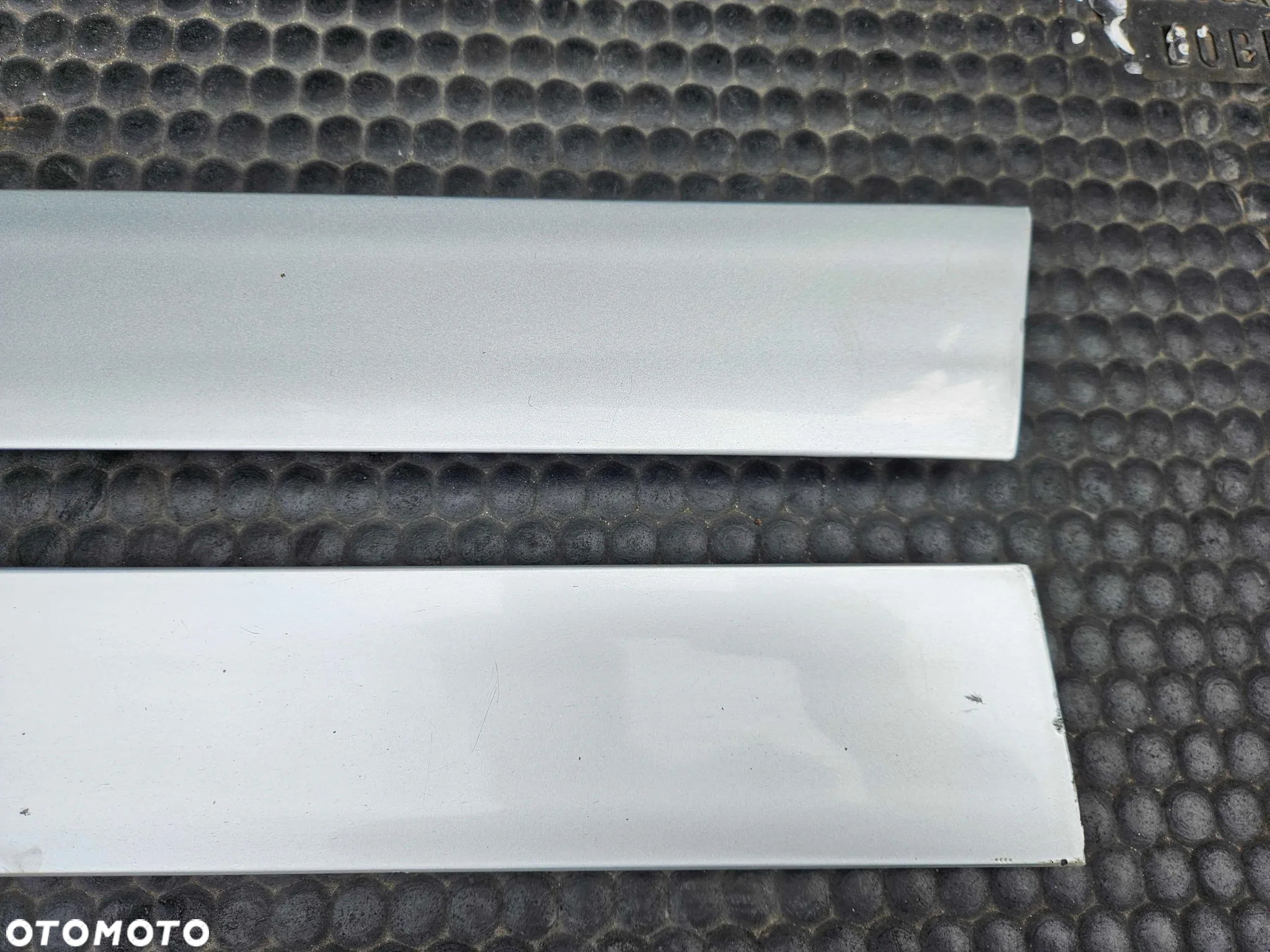 Listwa Listwy Drzwi Srebrne LY7W Dolne Komplet Audi A6 C6 Sedan Kombi Oryginalne - 6