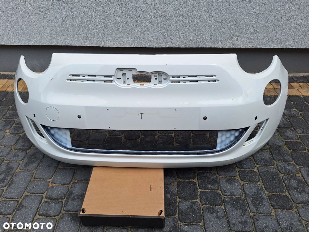 FIAT 500 II 20- 500E ZDERZAK PRZÓD PRZEDNI ORYG FIAT 735714055 WYSYŁKA 24h - 1