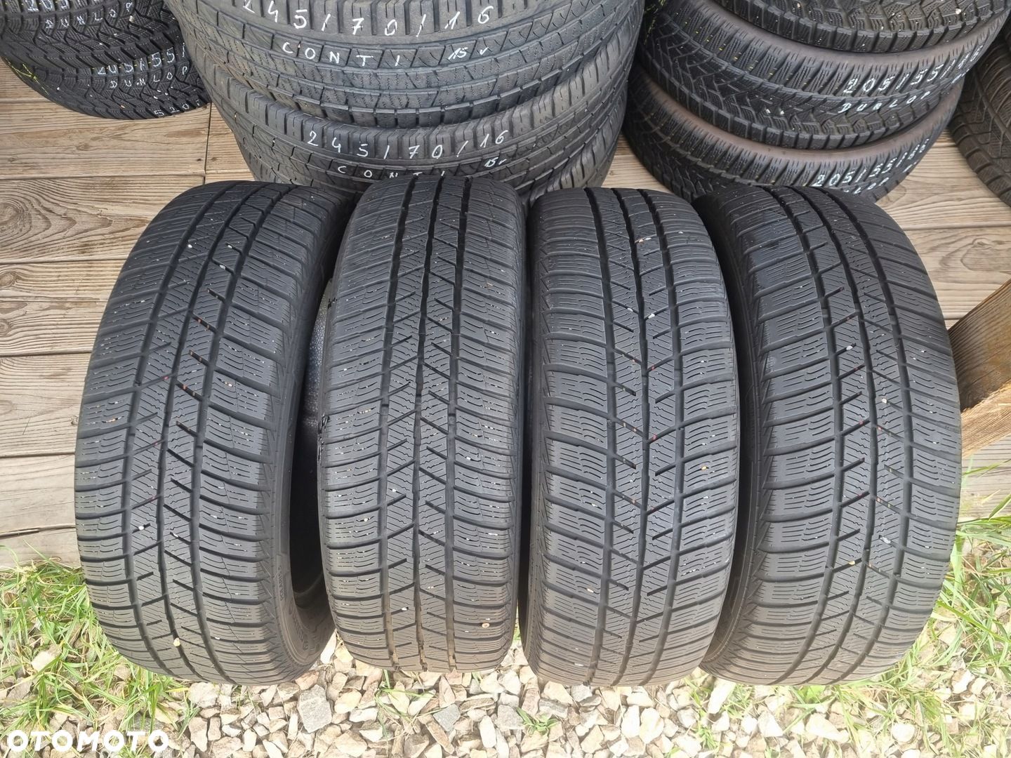 Opona zimowa Barum Polaris 5 205/55R16 94H 2021r,6,5/6mm bdb stan - 1