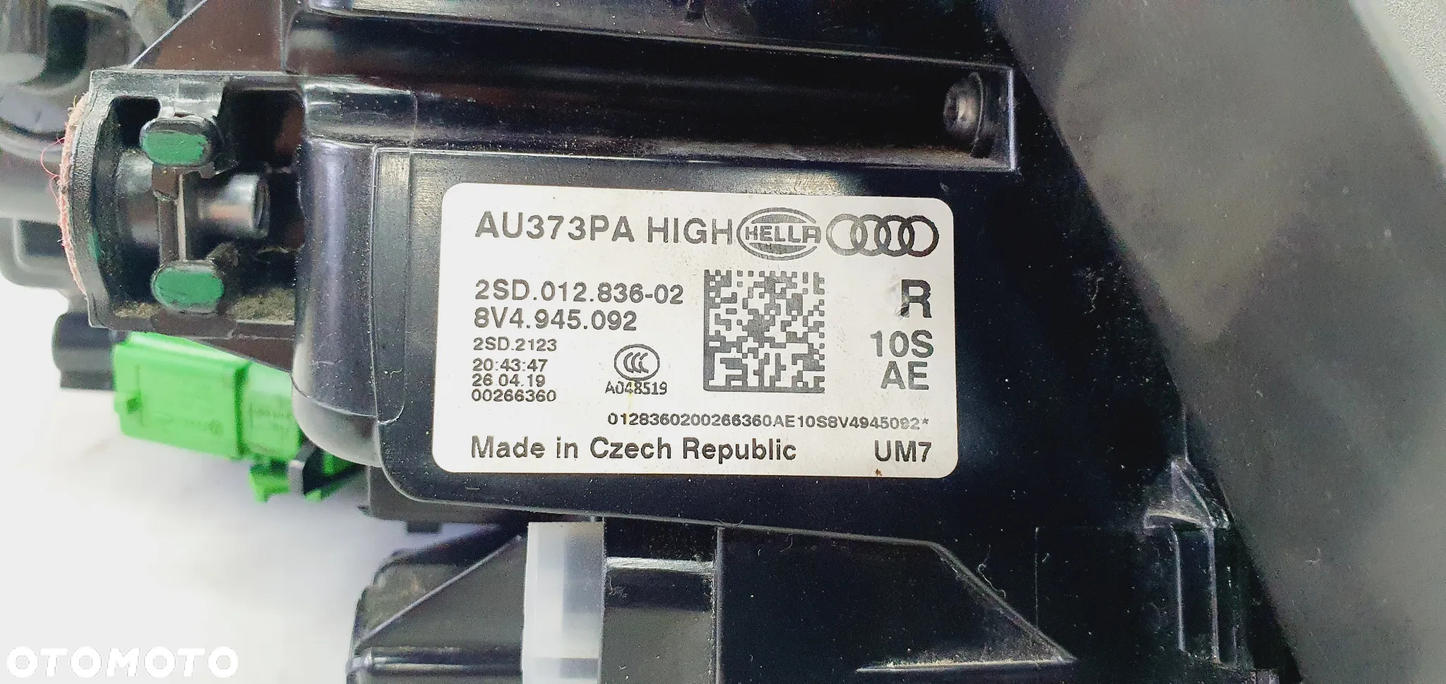 LAMPA PRAWA TYŁ AUDI A3 SPORTBACK 2016+ LIFT MATRIX 8V4945092 EU - 5