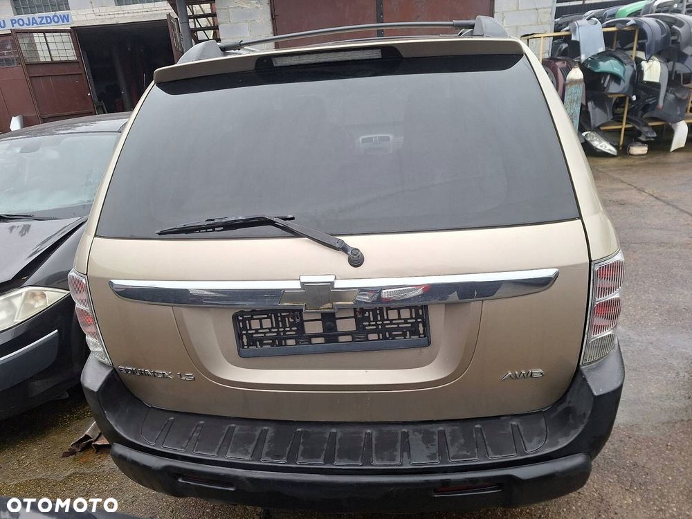 KOMPLETNY TYŁ KLAPA ZDERZAK LAMPY CHEVROLET EQUINOX I 04-09r WA231M - 1
