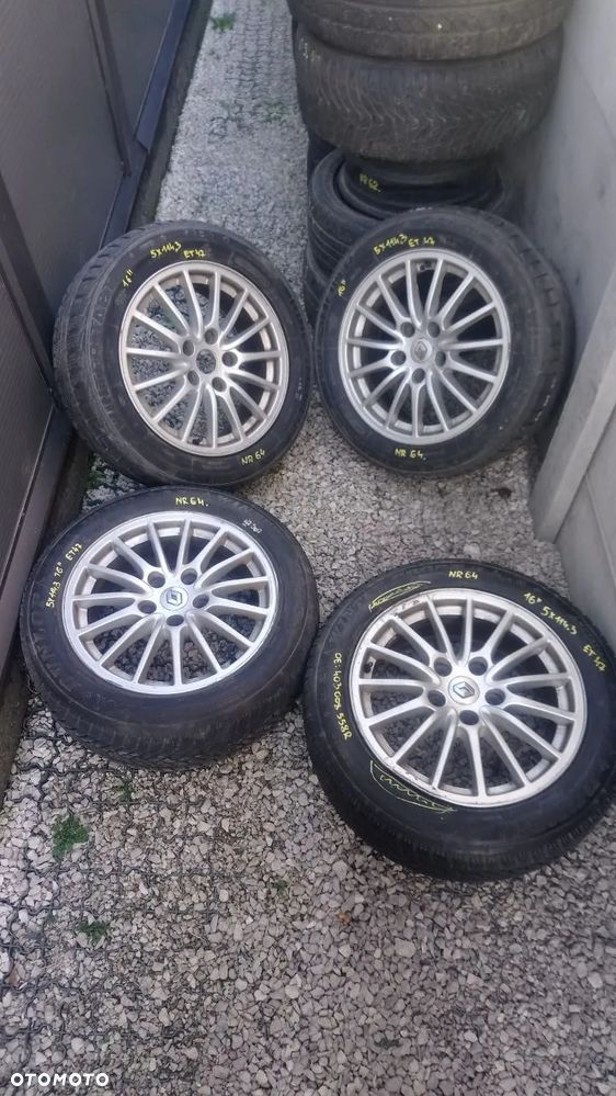 16 CALI  KOŁO / FELGA / OPONA RÓŻNE MARKI STALOWE / ALUMINIOWE / ZIMOWE / LETNIE / WIELOSEZONOWE - 3