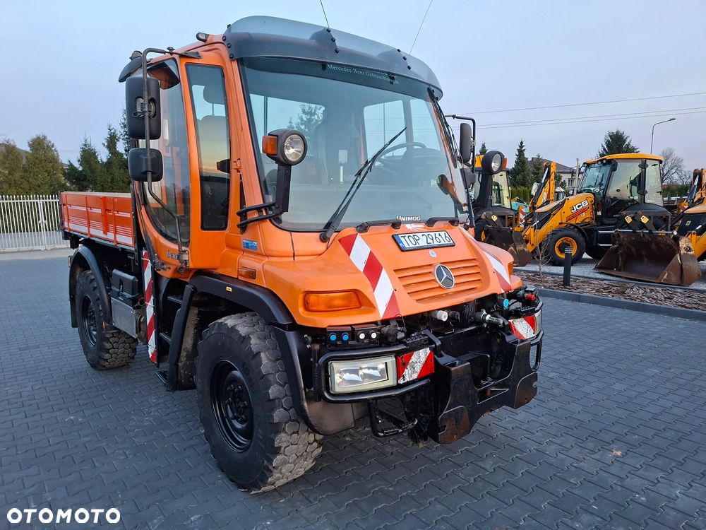 Mercedes-Benz UNIMOG U300 / 4X4 / WYWROTKA 3 STRONNA / HYDROZŁĄCZA / EPS + SPRZĘGŁO - 9