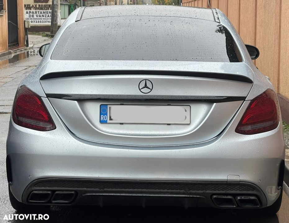 Eleron Portbagaj pentru Mercedes W205 Model c63 Amg C Klasse Plastic Abs  CALITATE PREMIUM ⭐️⭐️⭐️⭐️⭐️ - 2