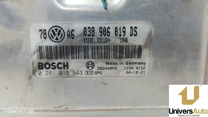 CENTRALINA DO MOTOR UCE SEAT IBIZA (6L1) 1.9 TDI - 2