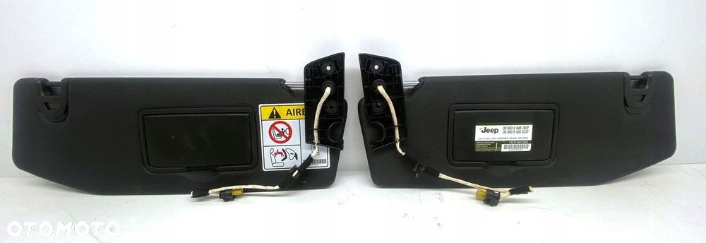 jeep wrangler jl 21r słonecznik osłona przeciwsłoneczna daszek prawa s - 2