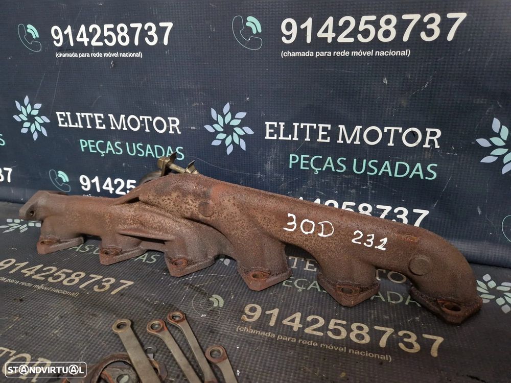 Coletor de escape usado BMW 730D 330D X5 M57TUE2 231CV M57 30D - 2