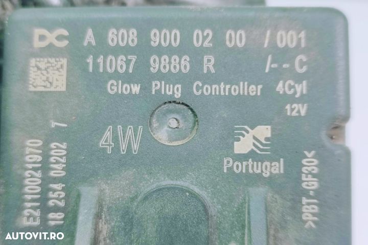 Releu bujii 110679886r A6089000200 1.5 dci k9k Renault Kadjar 1 seria - 1