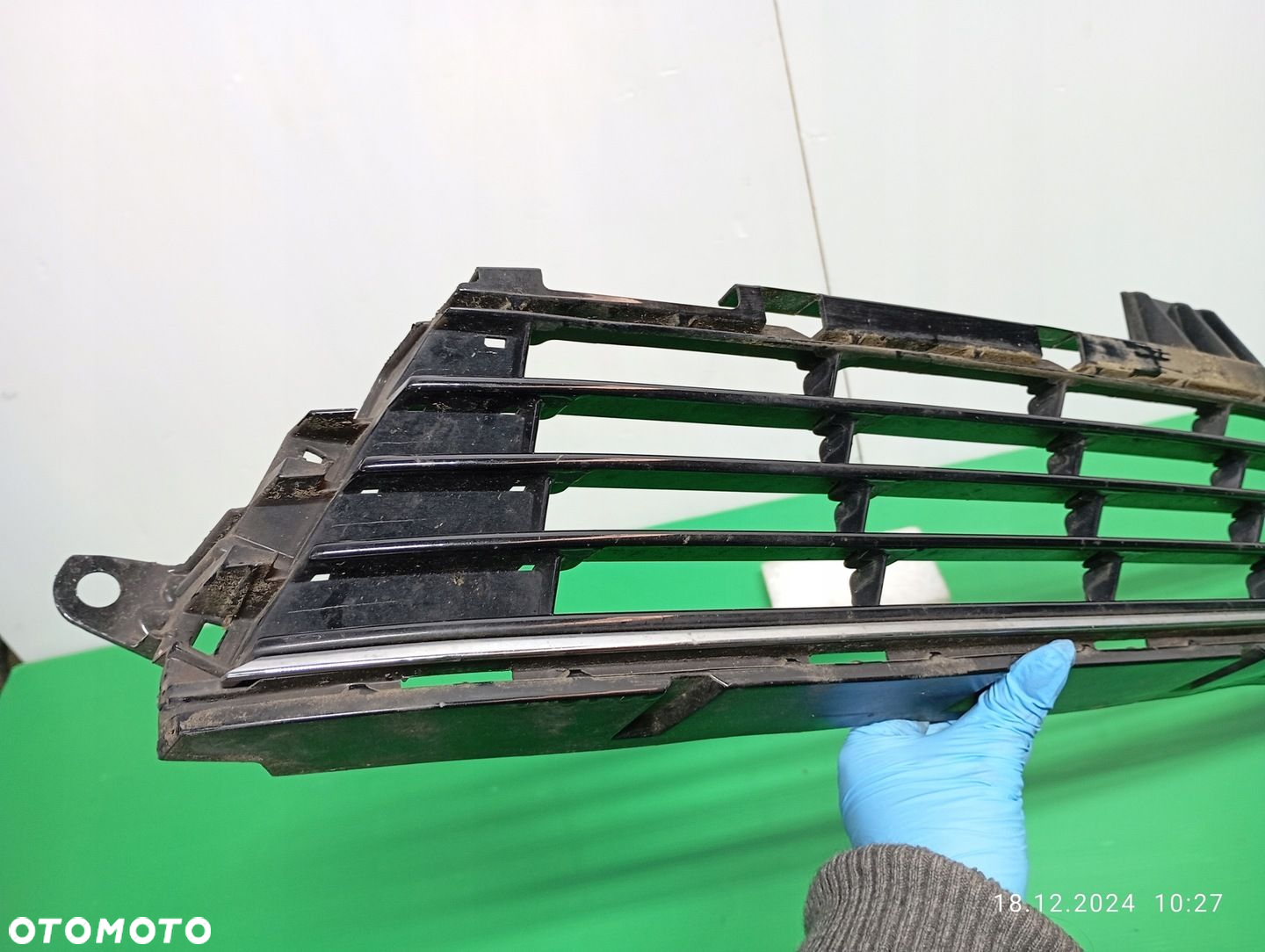 TOYOTA AURIS 2 LIFT 15-18 KRATKA ZDERZAKA ŚRODKOWA PRZÓD 53112-02670 - 5