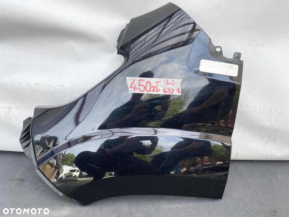 DUCATO BOXER JUMPER 14- BŁOTNIK PRZEDNI LEWY PRZÓD CZARNY METALIC 632 - 1