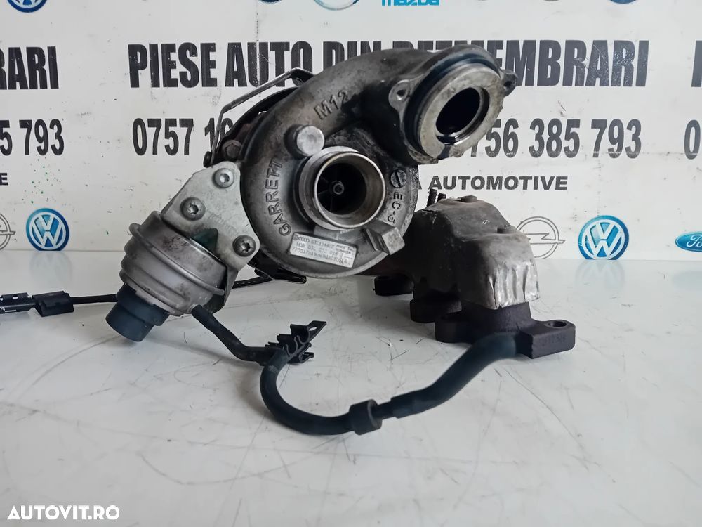 Turbo Turbina Vw Golf 6 VI Touran Caddy Skoda Octavia Seat 1.6 Tdi Euro 5 Motor CAY Cod 03L253016T - 6