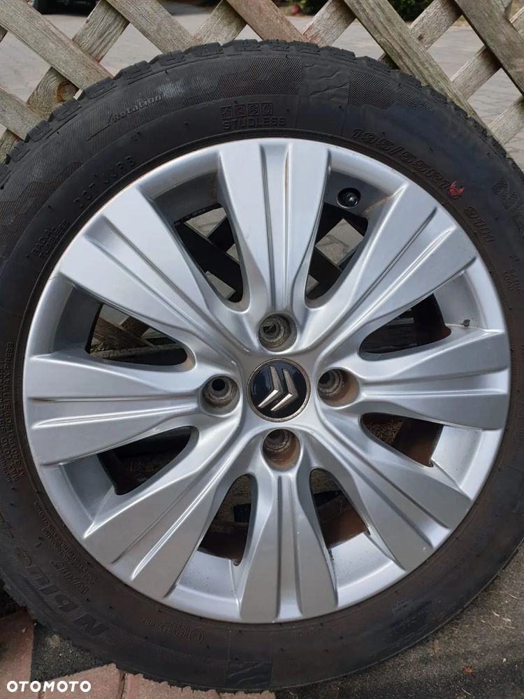 Koła Wielosezon Felgi Aluminiowe Citroen c3 c3 picasso 4X108 195/55 R16 Opoy NEXEN 2023r 6Jx16 - 7