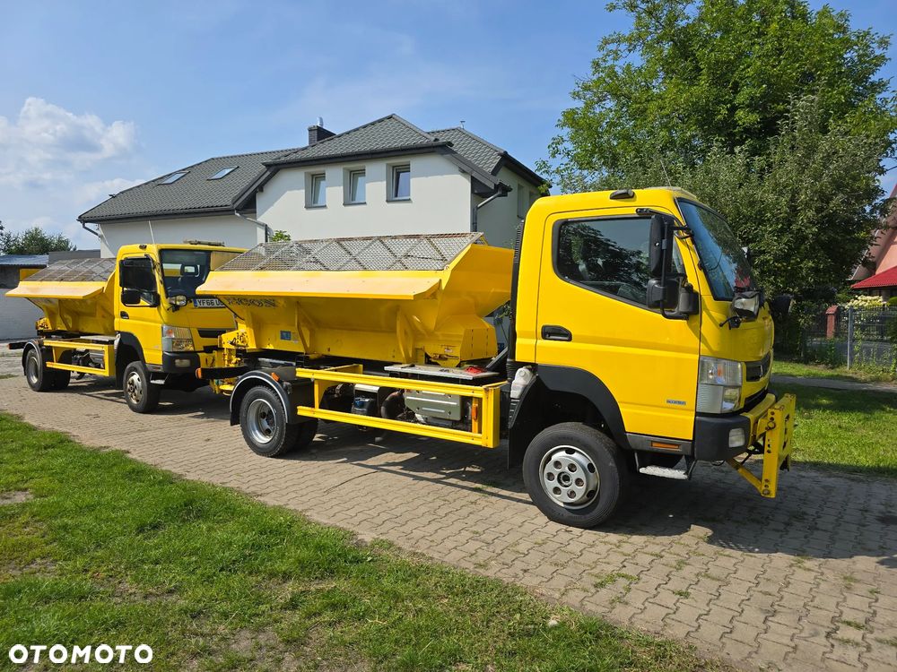 Mitsubishi Canter 6c18 4x4 Hydraulika Fuso piaskarka solarka - 27