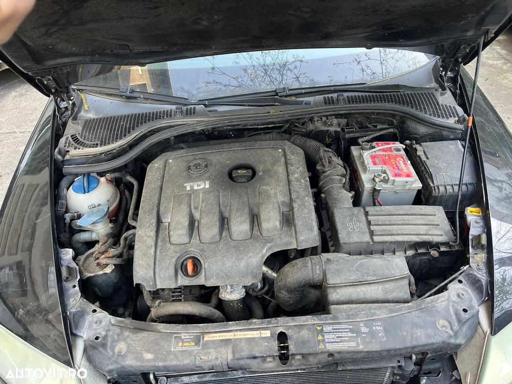 Dezmembrez Skoda Octavia 2 break 2007 negru 2.0 TDI cod BKD - 14