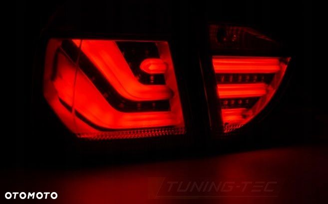 Lampy tylne kpl Led Bar Neon Tuning Red Bmw 3 e91 kombi touring 2004-2008 - 5