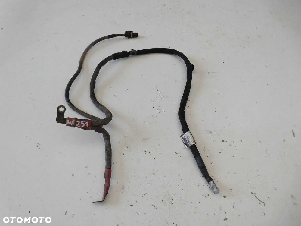 WIĄZKA INSTALACJA PRZEWÓD KABEL ROZRUSZNIKA MERCEDES R W251 3.0CDI ORYGINAŁ - 1