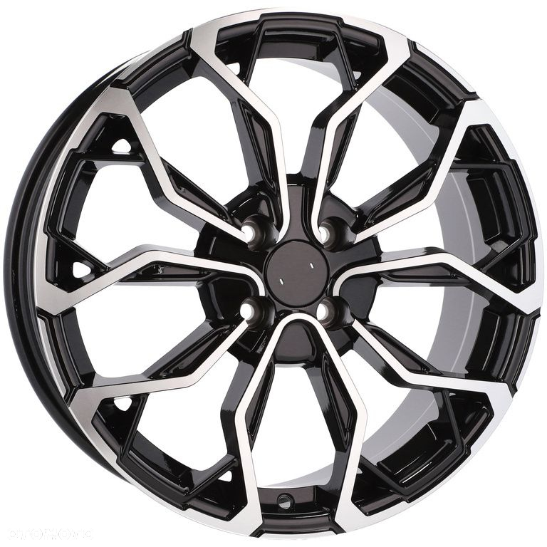 4x Felgi 17do m.in. do RENAULT Captur Clio III IV Kangoo Megane - XF260 (BK1058) - 10