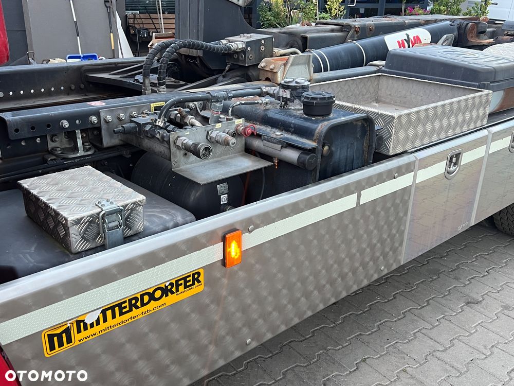 Scania R580 v8 Hakowiec multi lift huan łamany z Niemiec idealny stan cały na poduszkach Aso scania - 12