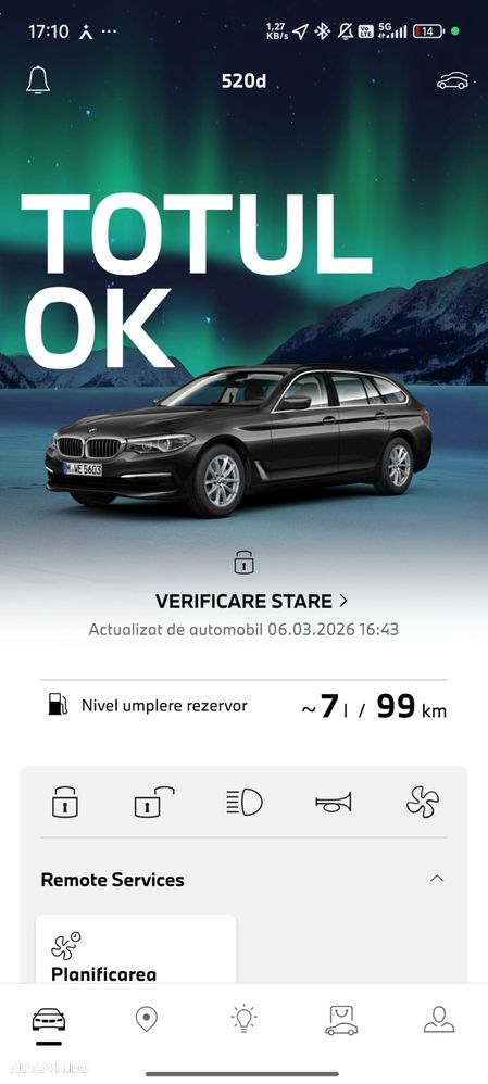 BMW Seria 5 520d EfficientDynamics Edition AT - 22