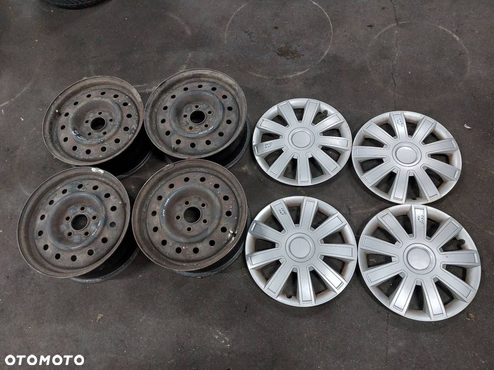 FELGA STALOWA 4 SZT + KOŁPAKI 5x114,3 6,5Jx16 FI66,1 NISSAN PRIMERA - 1
