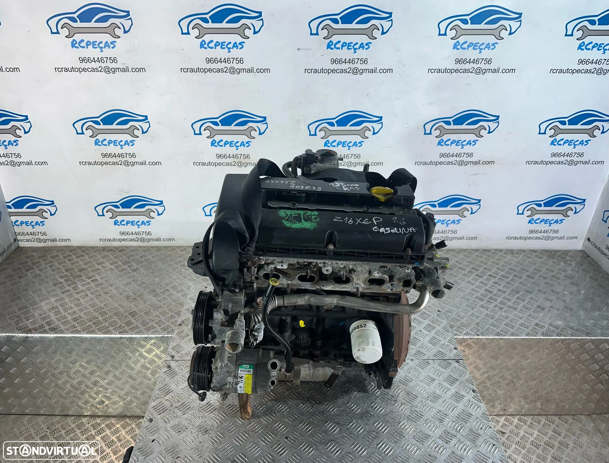 .Motor Completo GM Opel Z16XEP 1.6i 105cv 16v - 2