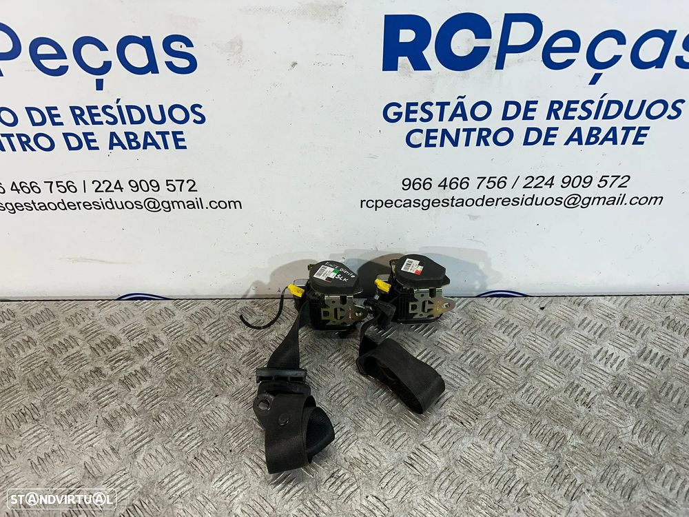 .Conjunto Cinto De Segurança Frontal Direito Esquerdo Original Mercedes Benz SLK R170 1996 - 2004 - 6