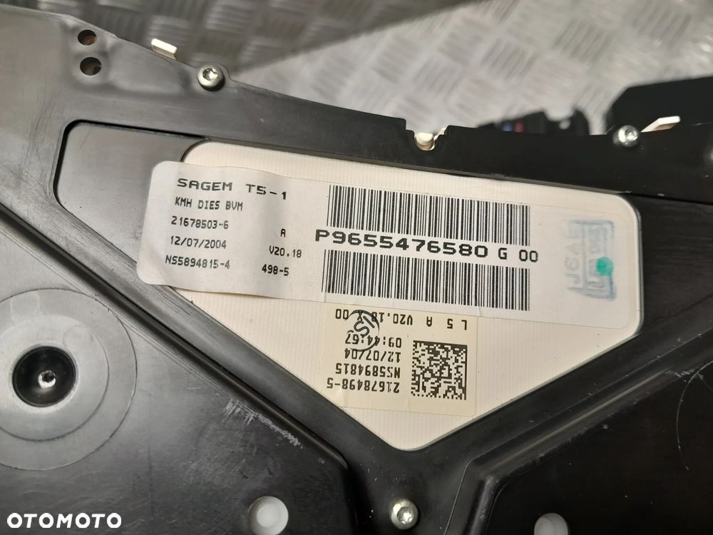 PEUGEOT 307 ZESTAW STARTOWY 2.0 HDI KOMPLET - 10