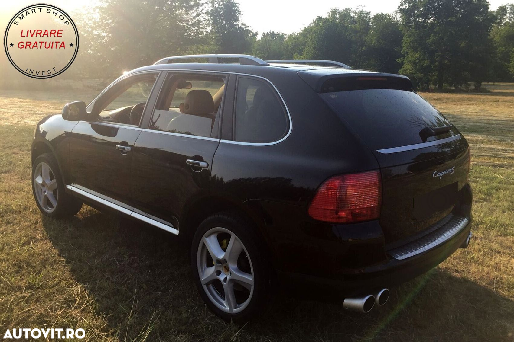 Ornamente Evacuare Porsche Cayenne 92A V6 V8 Petrol (05.2010-09.2014) GTS Design S- livrare gratuita - 6