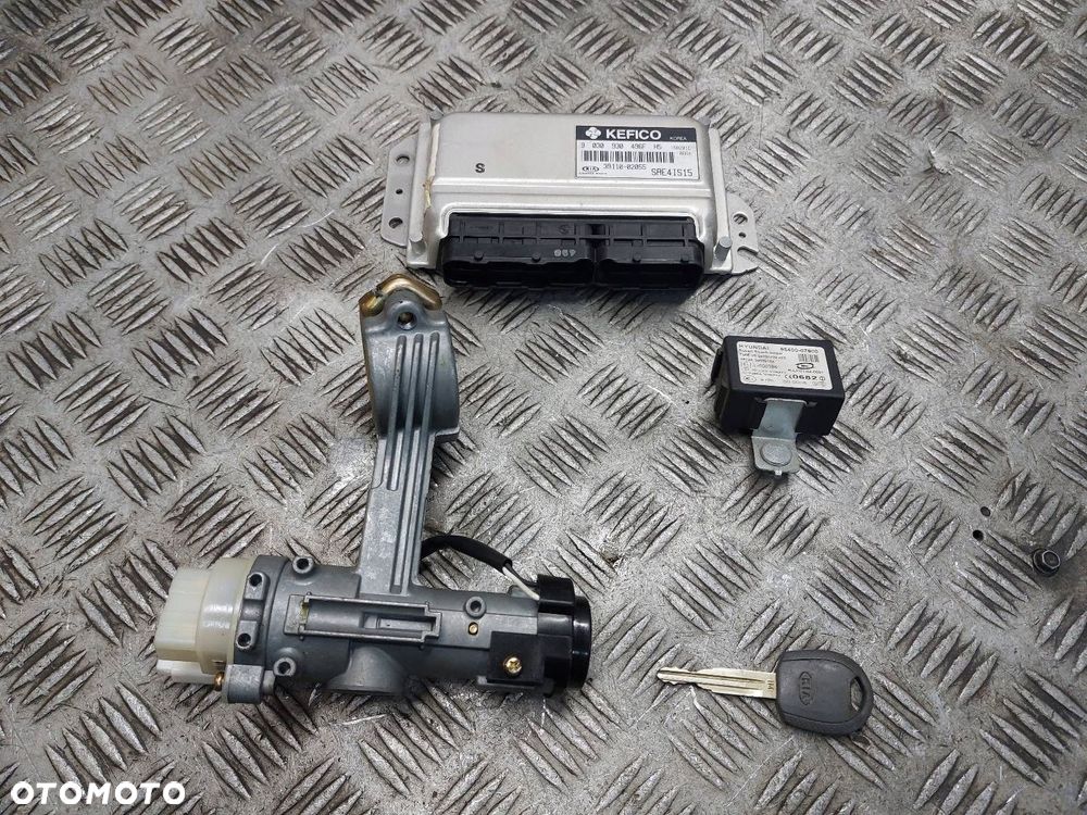 ZESTAW STARTOWY KIA PICANTO I 1.1 12V 39110-02055 95400-07800 - 1