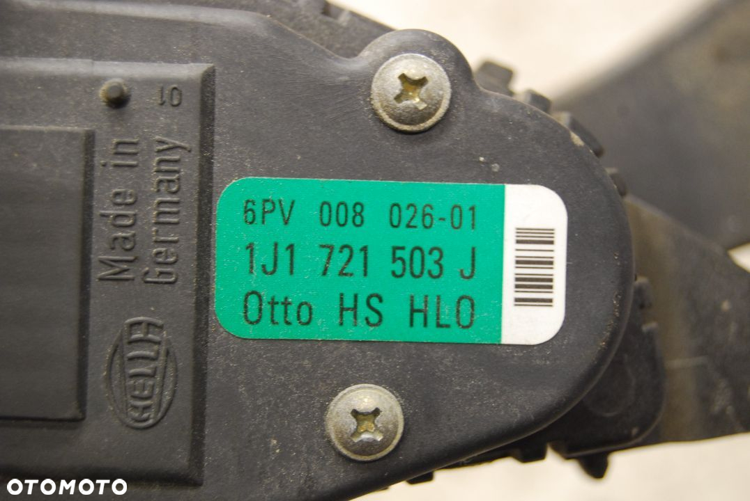 POTENCJOMETR GAZU 1J1721503J 1.6 VW GOLF IV AUDI SEAT SKODA - 3