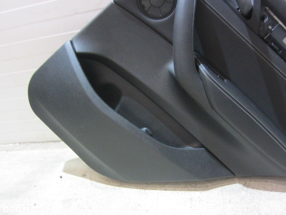 BMW X3 F25 BOCZEK DRZWI SKÓRA NEVADA PRAWY TYŁ CZARNY 51427279930 7279930 - 9