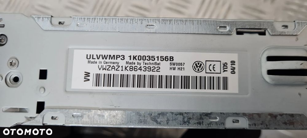 Volkswagen Golf VI Radio - 5
