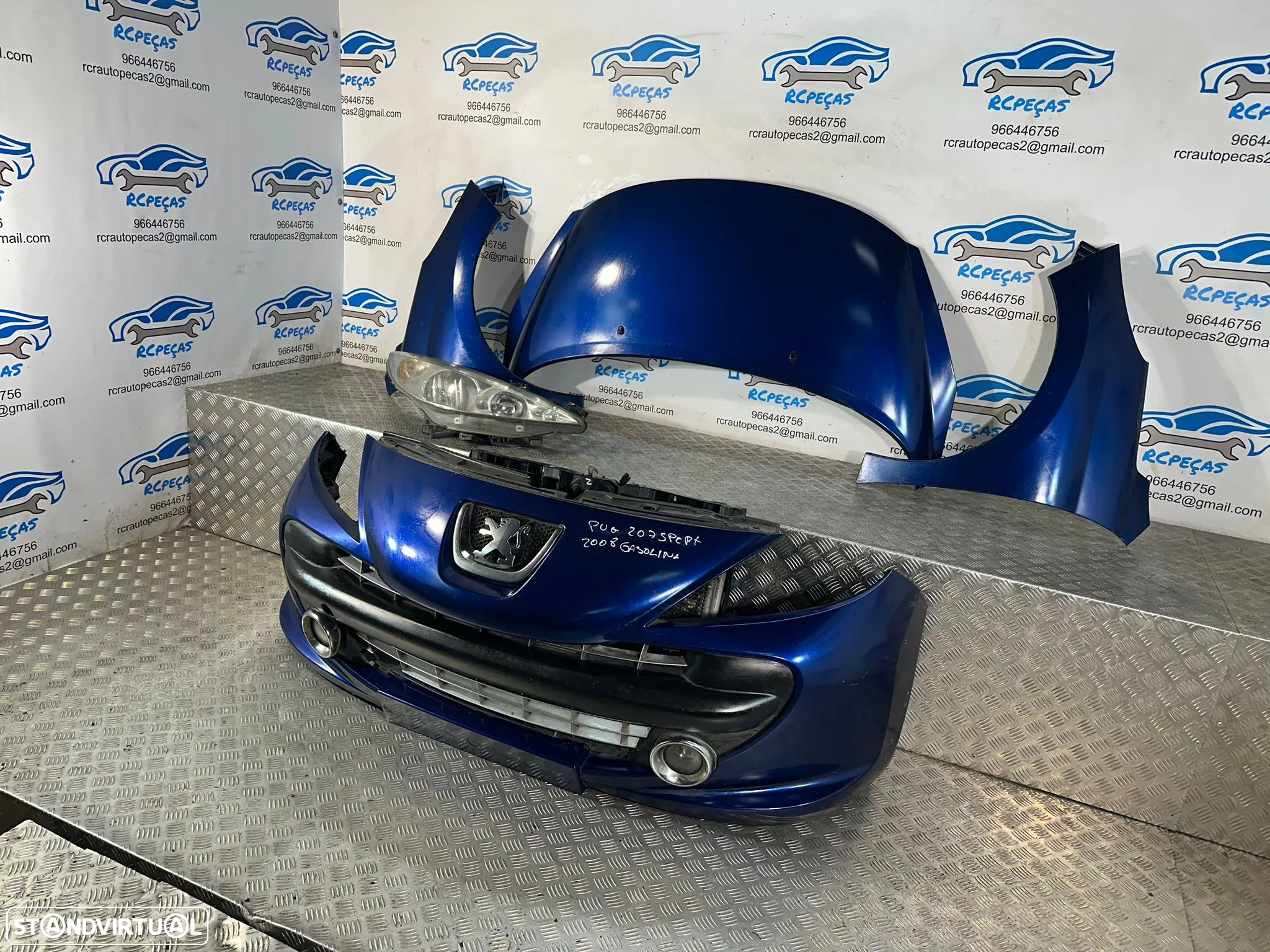 .Frente Completa Peugeot 207 Sport 1.4i Fase 1 2006 - 2014 - 5