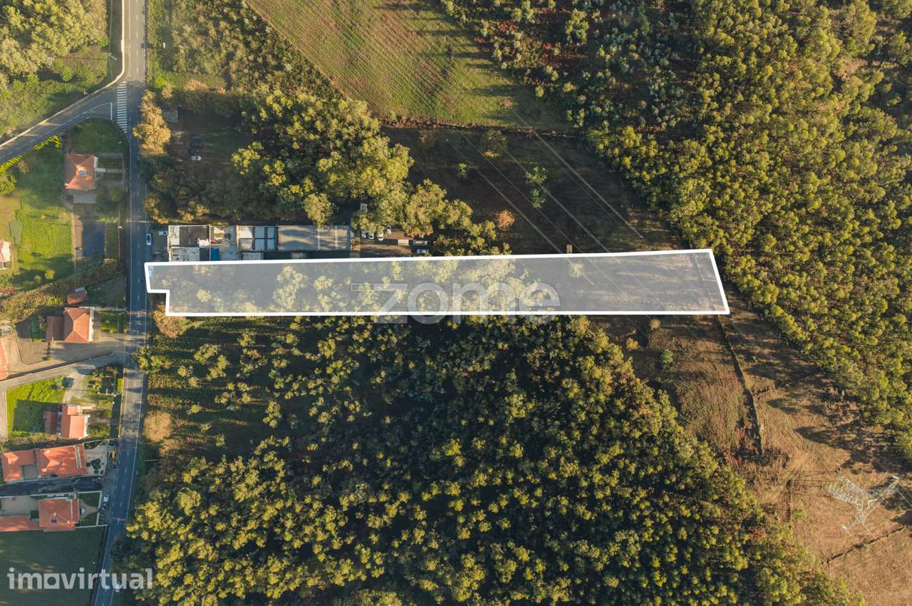 Terreno Rústico com 3930 m2 situado na Carvalhosa, Paços de Ferreira - Grande imagem: 3/17