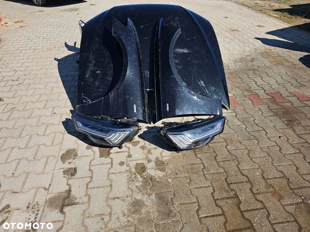 zderzak maska lampy pas przedni audi a6 4k s-line 3.0 tdi - 1