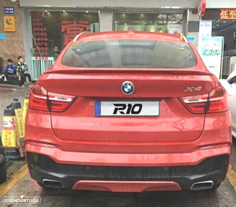 AILERON SPOILER TRASEIRO BMW X4 F26 14- LOOK M PERFORMANCE - 4