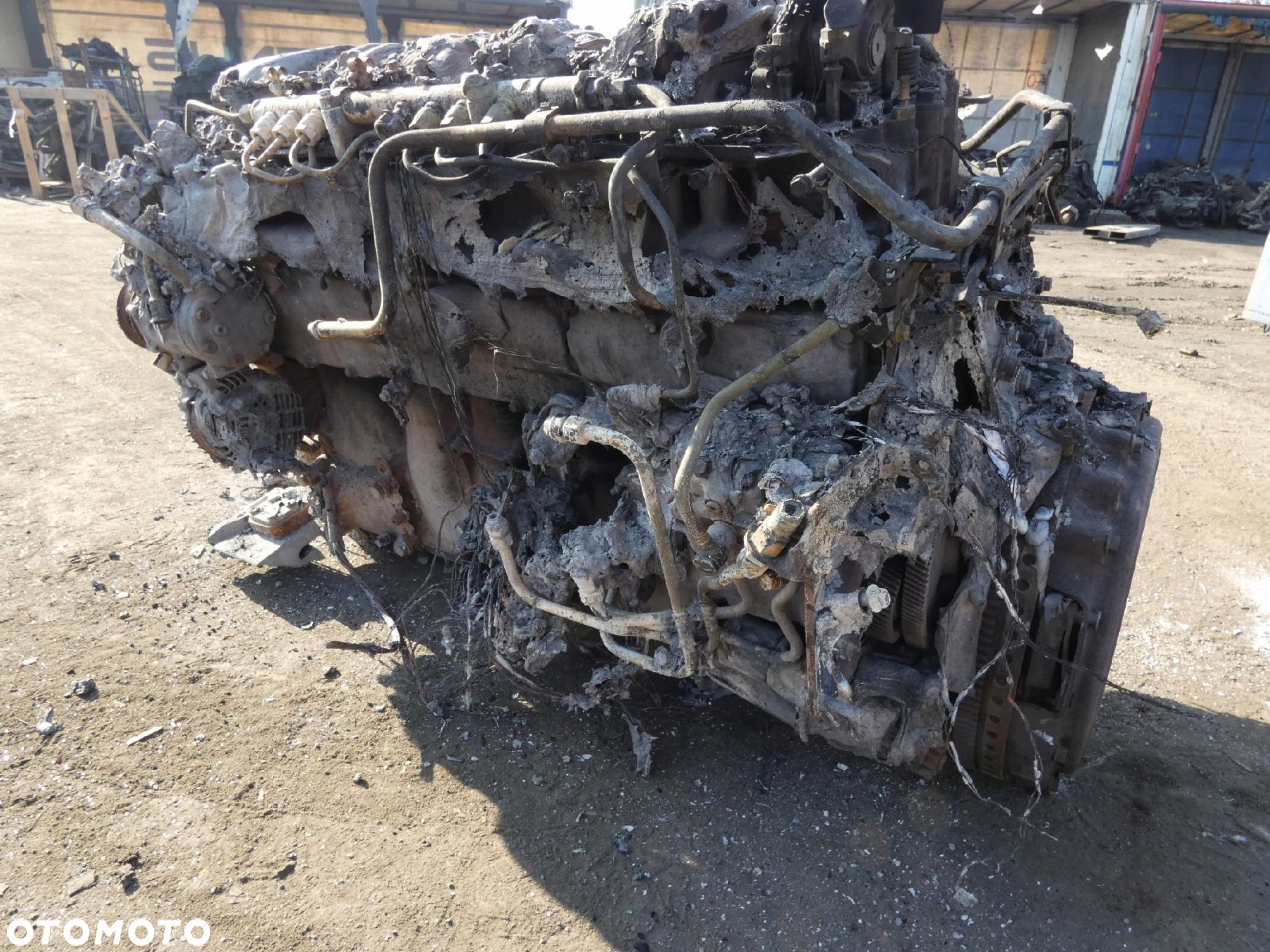 Dc13.155 Kompletny Silnik Z Osprzętem Po Spaleniu Euro6 Scania S500 2016- - 4