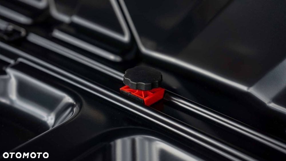 Box na hak Hapro Boxer L 420L + platforma – Hexagon Black - 16