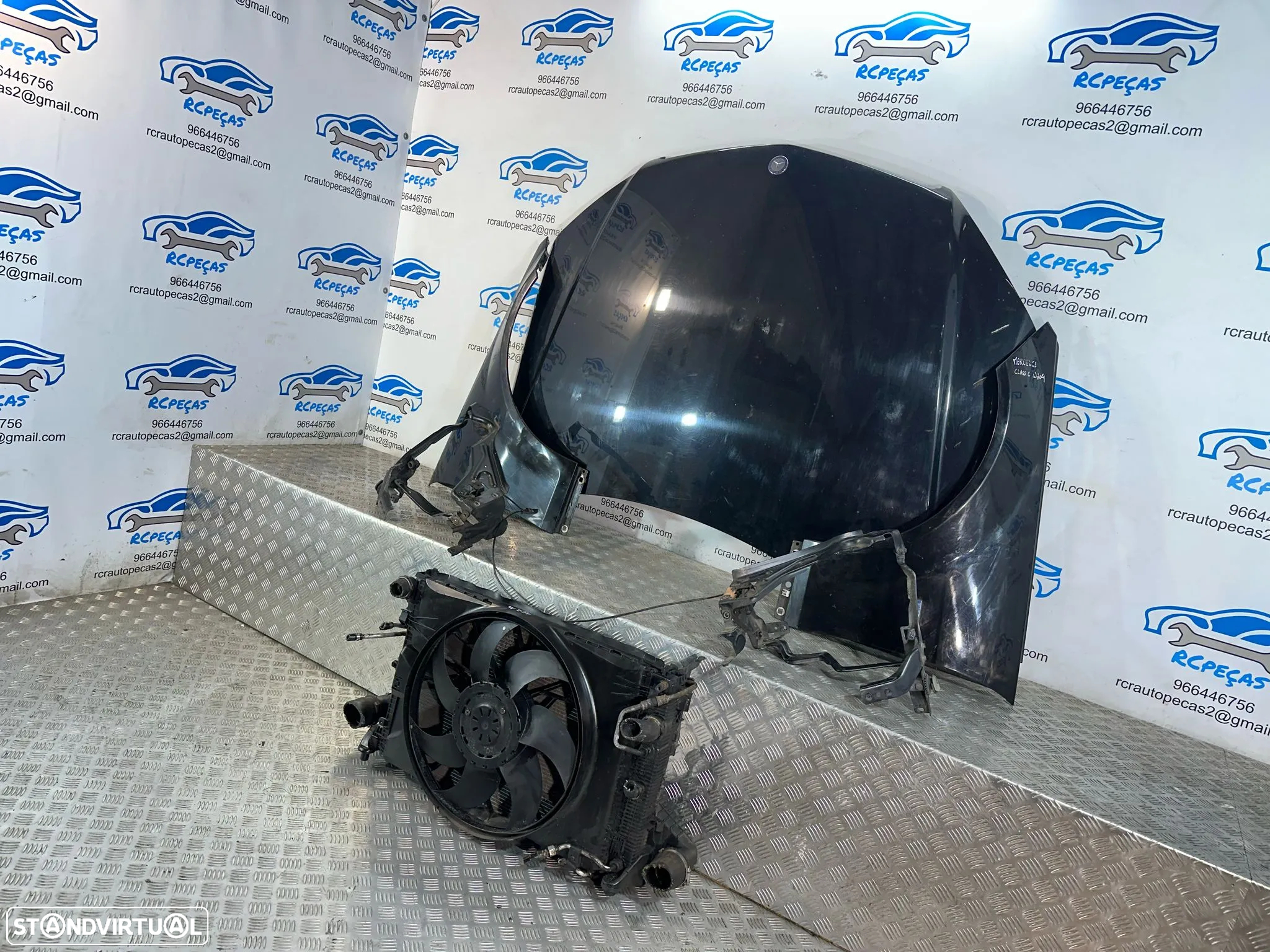 .Frente Completa Mercedes Benz Classe C W204 Sport Diesel 2006 - 2011 - 16