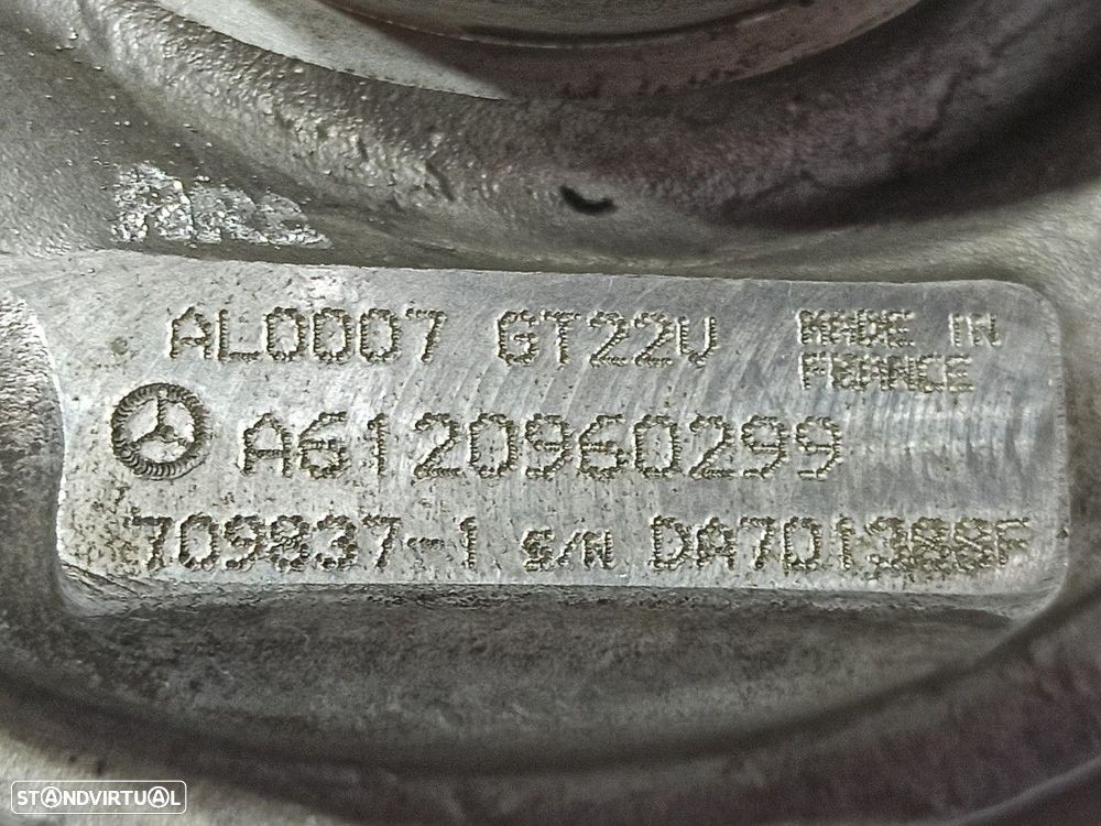 TURBOCOMPRESSOR MERCEDES CLASE M (W163) 270 CDI (163.113) - 3
