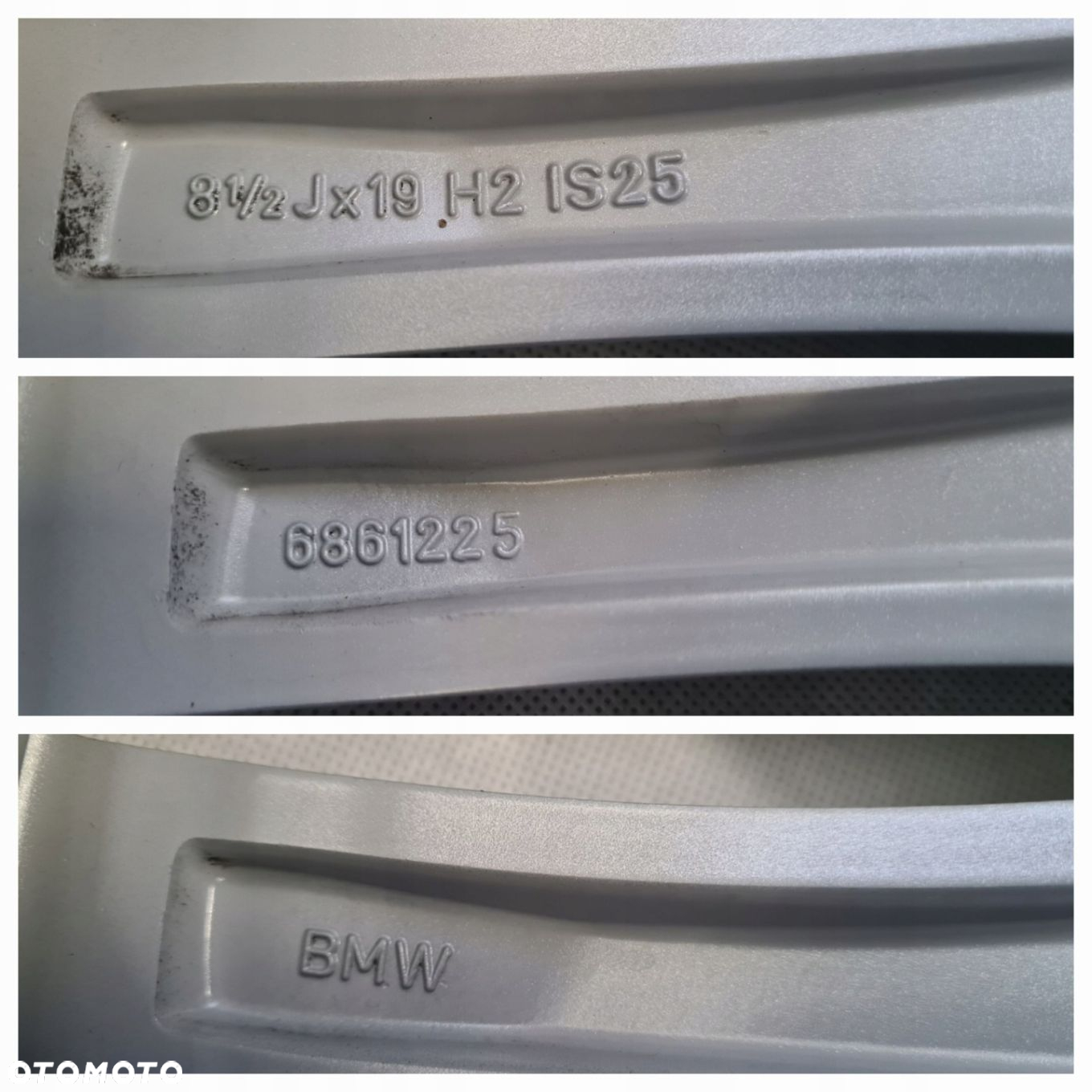 FELGI BMW 7 G11 G12 6 G32 9,5x19 IS39 6861226 TPMS - 10