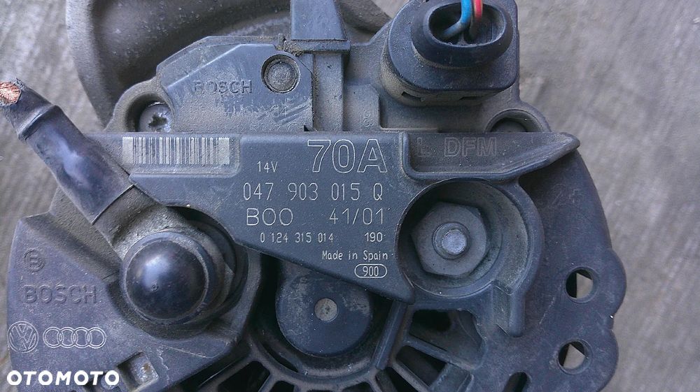 SKODA FABIA I 1.4 MPI ALTERNATOR - 3