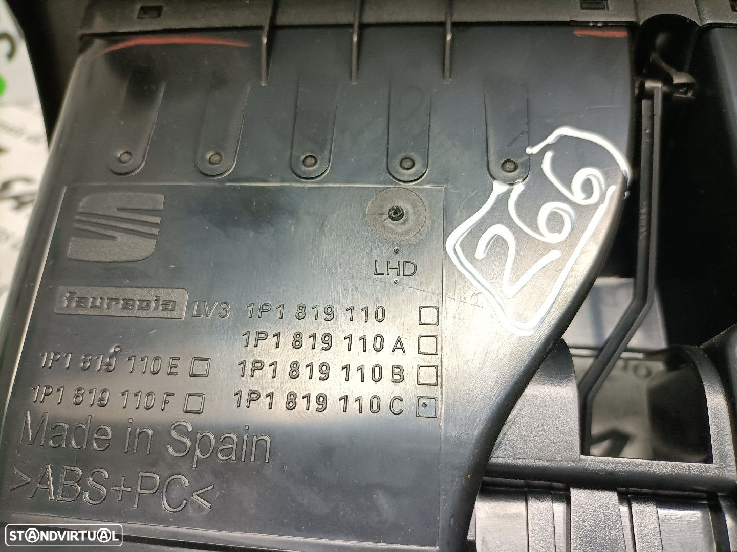 Grelha / Difusor Sofagem Seat Leon (1P1) - 4